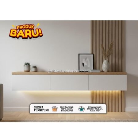 Meja TV Gantung Serbaguna & Meja Rias Aesthetic